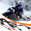 Waterproof Snowmobile Heated Shield Wire Assembly With 7