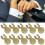 Button Covers Detachable Button Cover Clip On Replacement 4