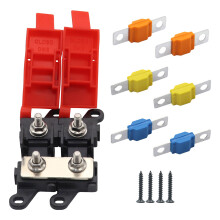 Strong Fuses Block 400A Total Capacity High Temp Silicone-2 way