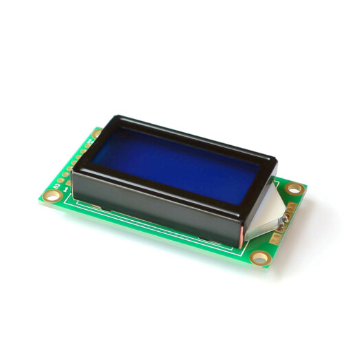 Module d'affichage LCD 0802A 0802 8x2 caractères,-écran bleu