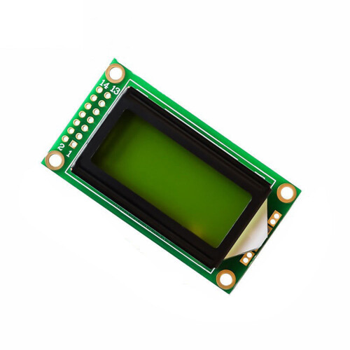8x2 karakter LCD-displaymodule 0802 blauwgroene LED-blauw scherm 1