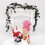 Miniature Flower Decorative Rose Vine For Model Project-Red 4