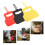Draagbare Plastic Hittebestendige Outdoor BBQ-ventilator-Rood 3