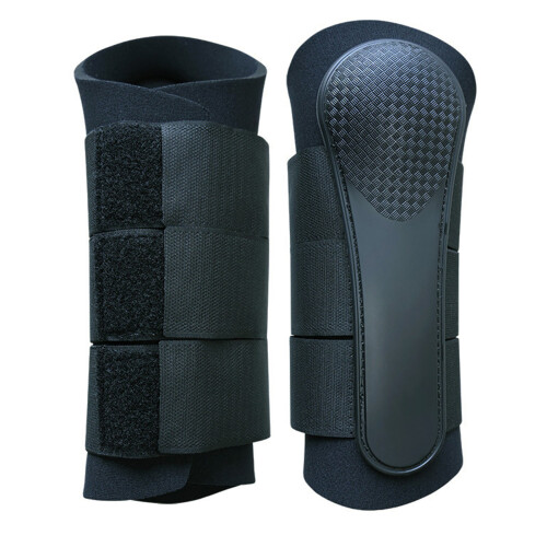 Horse Leg Sleeves Breathable Inner Multiple Sizes-Black XL