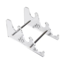 Stockage acrylique détachable de présentoir de-troisième étage