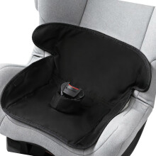 Car Seat Protector Pad 360 Degree Leak Guard Soft-Black