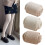Collants thermiques texturés pour-Noir Aucun velours ajouté 3