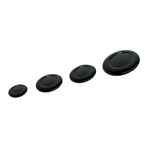 Couvercles universels de remplacement-Surface concave brillante