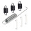 Kit de Suspension à ressort pour Machine à laver, stabilité, 1