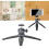 Portable Desktop Tripod Flexible Legs Adjustable Angles Stable 2