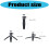 Portable Desktop Tripod Flexible Legs Adjustable Angles Stable 3