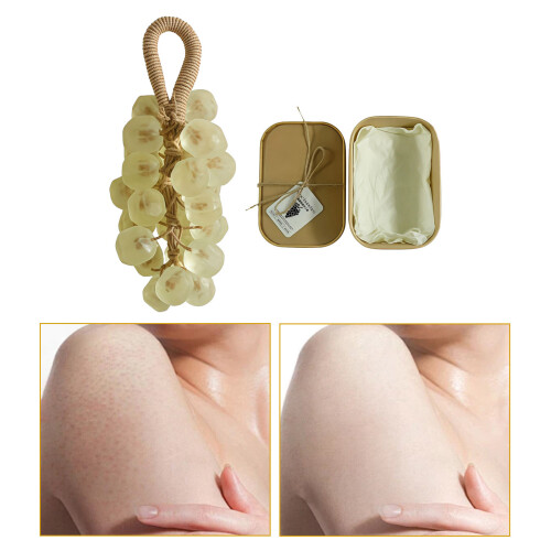 Pack of 1 Transparent Grape Shape Hand Soap Gift Box-1 1
