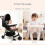 Coussin de pipi de siège de voiture réutilisable pour bébé,-Noir 7