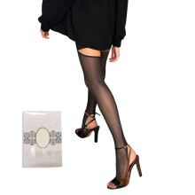 Womens Cutout Asymmetrische Panty Nylon-Universele verpakking