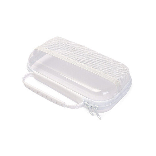 Hard Shell Bag with Transparent View Zippered Clothing-S
