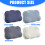 Ergonomic Memory Foam Pillow With Breathable Fabric-navy blue 4