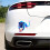 Multipurpose Decorative Vibrant Leopard Pattern Sticker Decal 4