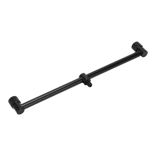 Supporto Rod Pod a due teste in lega di alluminio, 30 cm, nero 1