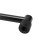 Supporto Rod Pod a due teste in lega di alluminio, 30 cm, nero 4