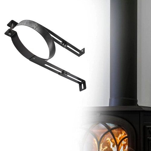 High Strength Chimney Pipe Brackets Adjustable-100 diameter 1