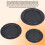 Passive Radiator Enhances Low Frequency Bass Depth &-5 inches 7