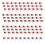 100Pcs National Flag Toothpicks  Cupcake Picks-Malaysia 1