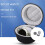 Watch Storage Box Holder Travel Case With Soft Lining For-Black 3