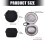 Watch Storage Box Holder Travel Case With Soft Lining For-Black 4