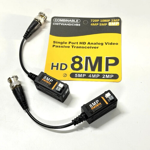 8MP Definition Balun Coaxialed BNC To Networking-two pairs 2