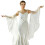 Adjustable Bishop Sleeve Tulle Elastic Flared Cuffs-Beige 2