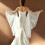 Adjustable Bishop Sleeve Tulle Elastic Flared Cuffs-Beige 7