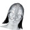 Casque de costume de chevalier médiéval pour-KCA24001B argent 1