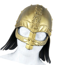 Casque d'armure de chevalier en plastique, templiers-KCA24001 or