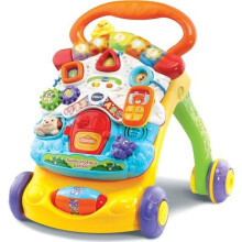 VTECH - Sprechender 2-in-1-Lauflernwagen - Mehrfarbig