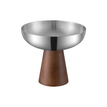 High Foot Stainless Steel Ice Cream Serving Cup-S SIZE 2