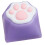 CatPaw Keycap Personality ABS Silicone Soft-dark purpl 1