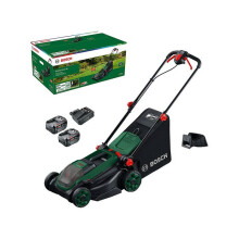 Akku-Rasenmäher + 2 Batterien 4Ah + Ladegerät - Bosch - ROTAK18V2-38 - 06008B9M00 - 18V - 38cm Schnittbreite