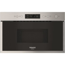Vier Einbau-Mikrowellen - HOTPOINT - HAM 212O X - Edelstahl - 22 L