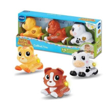 VTECH - TUT TUT ANIMALS KUSCHELSET TRIO (HUND + KATZE + KUH) - Mehrfarbig