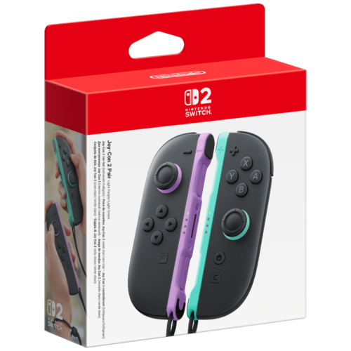 Nintendo Paar Joy-Con-Controller 2 Helllila &amp; Hellgrün für Nintendo Switch 2