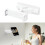 Support de montage mural flexible et adhésif puissant avec-Blanc 3