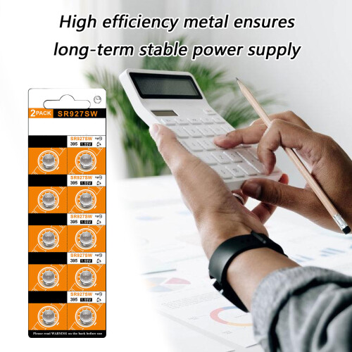LR927/AG7/SR927/375 Button Batteries Compactly 1.5v-10 pieces 2