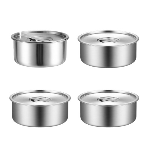 Multipurpose Steaming Dish Stainless Steel Eggs Cup With-L 1