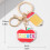 4 Pieces Lightweight Stationery Themed Keychains Gift For 3