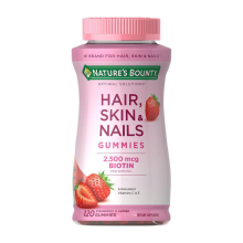 Nature's Bounty Hair Skin & Nails Gummies 120 stuks, Aardbei
