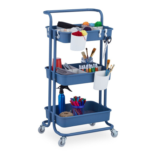 Trolley met 3 planken 1