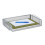 Stackable metal document tray 1
