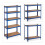 Opbergplank met 5 planken 6