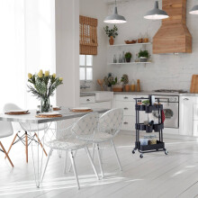 Trolley met 3 planken
