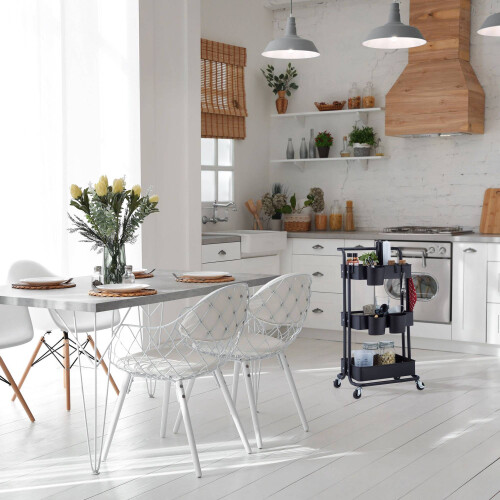 Trolley met 3 planken